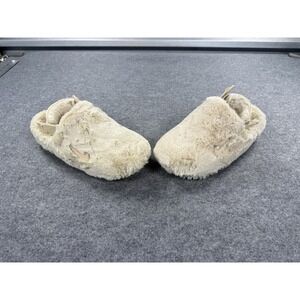 Nike Calm Mule SE Sanddrift Fur FZ3119-100 Women's 8 Men's 7 Slippers Box